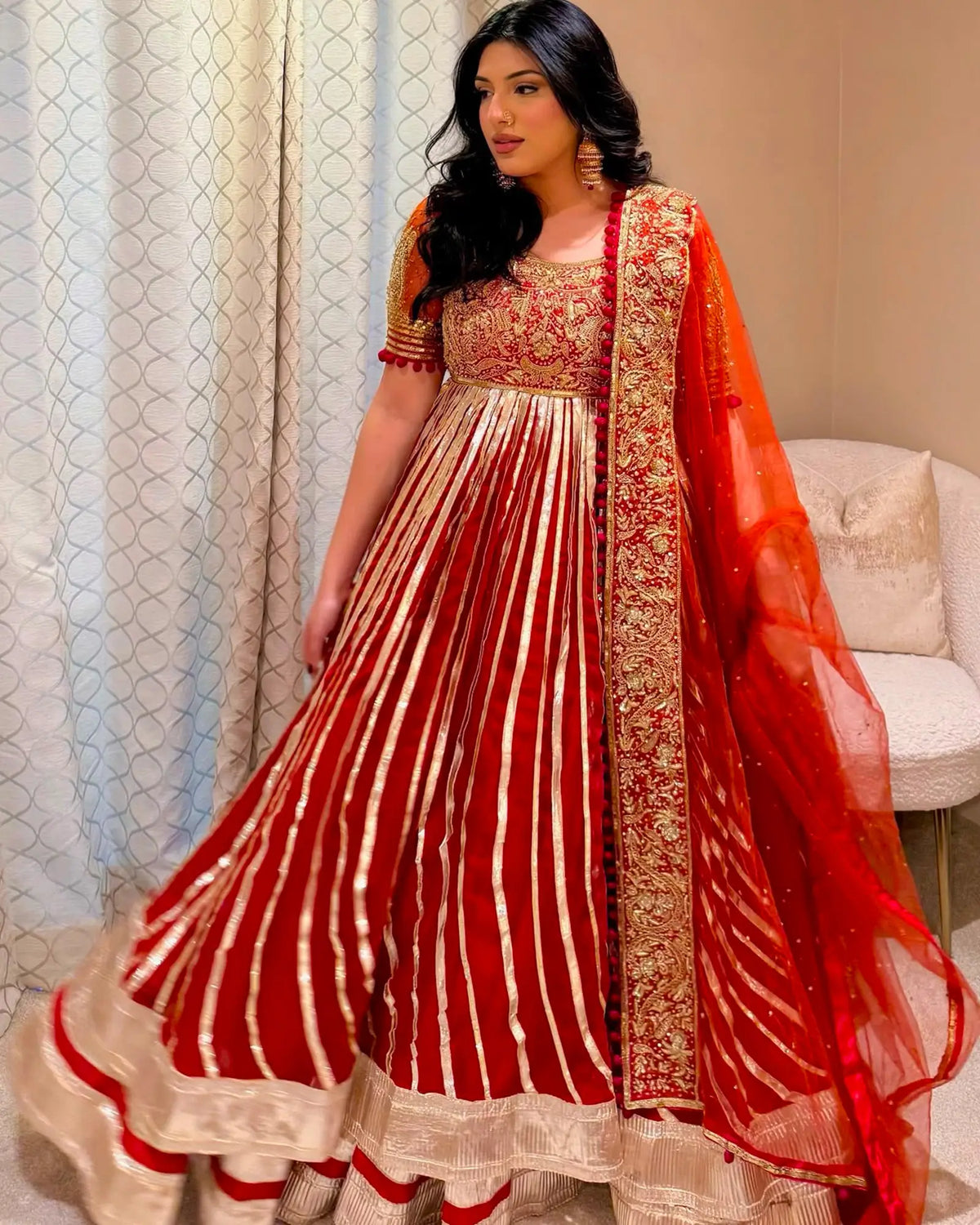 Rust Anarkali